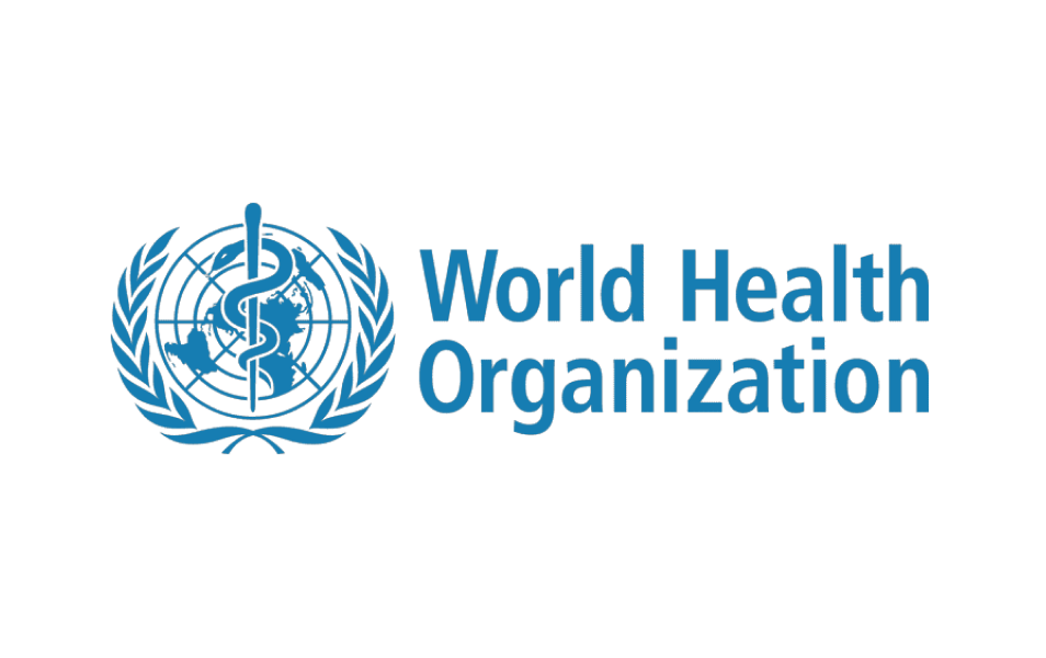 World Health Organisation Logo In Its Brand Colours