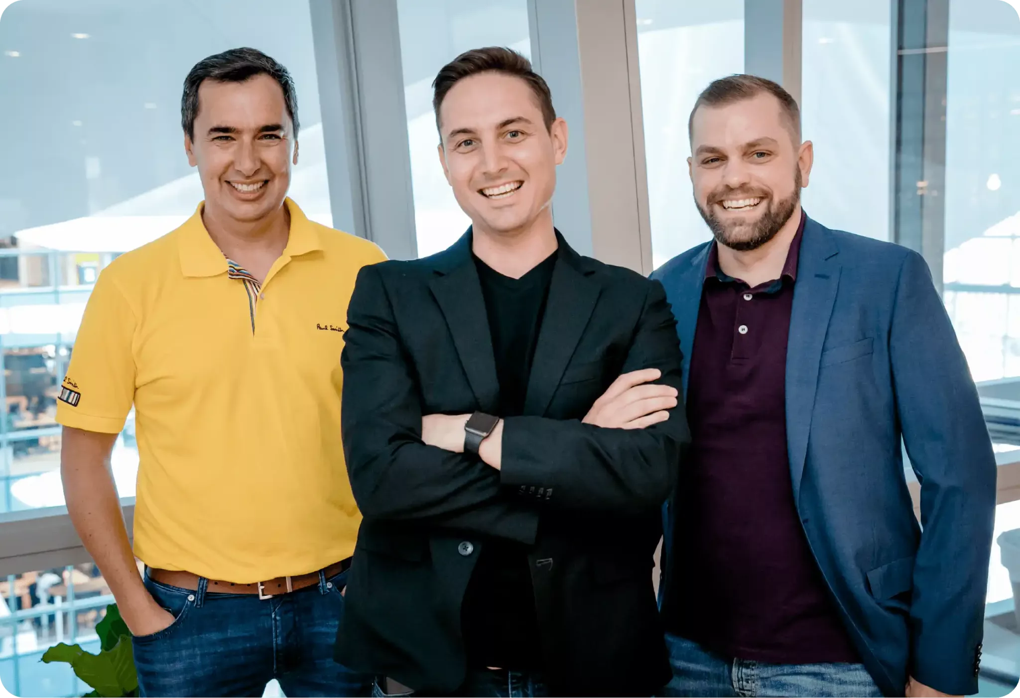 A Portrait Of Sendmarc Founders