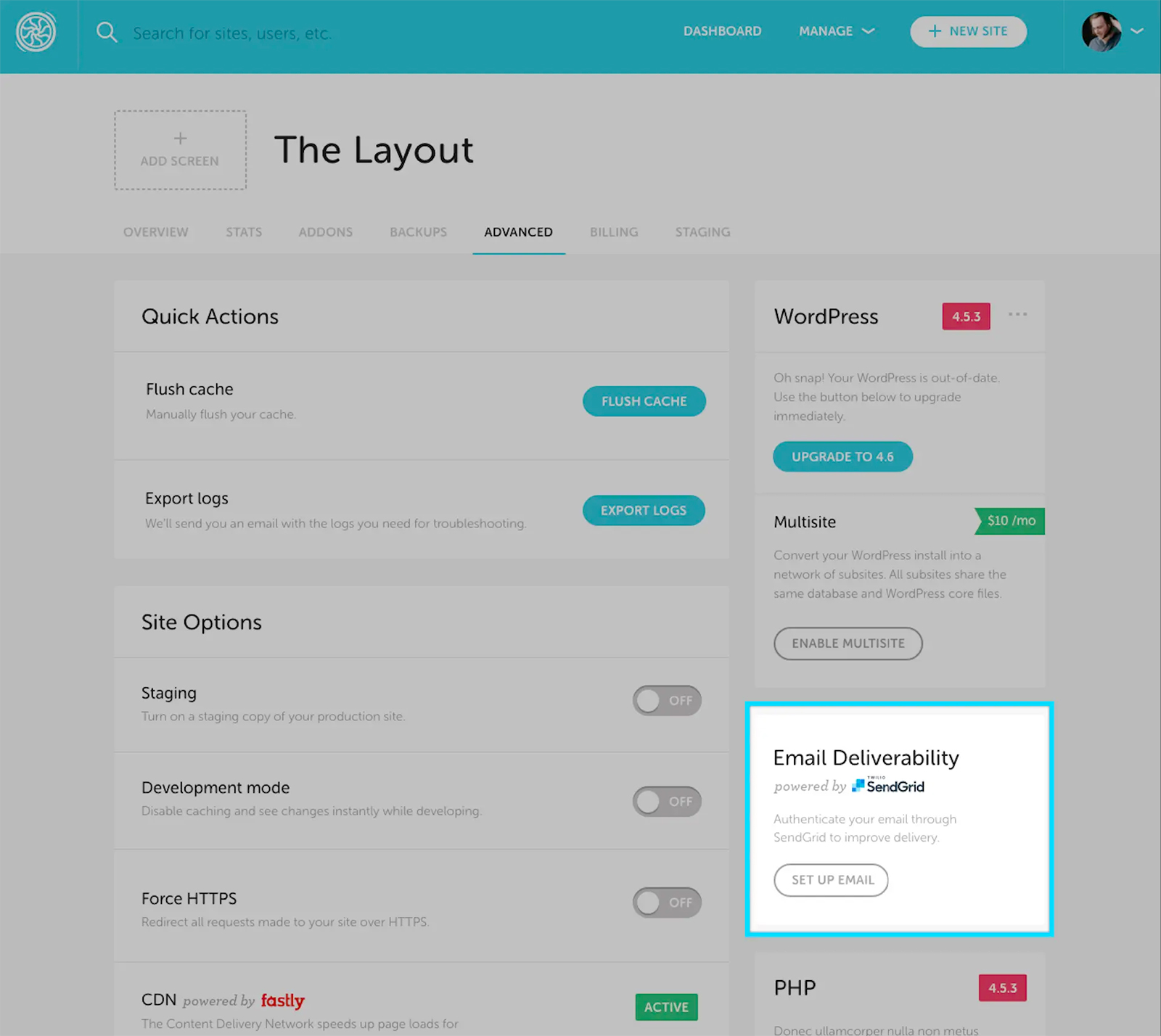 Flywheel Dkim Screenshot 1