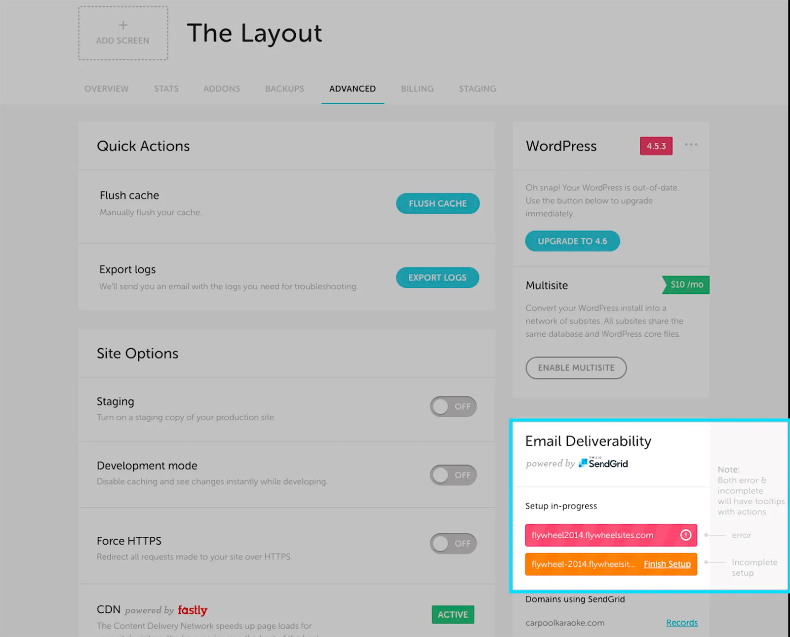Flywheel Dkim Screenshot 7
