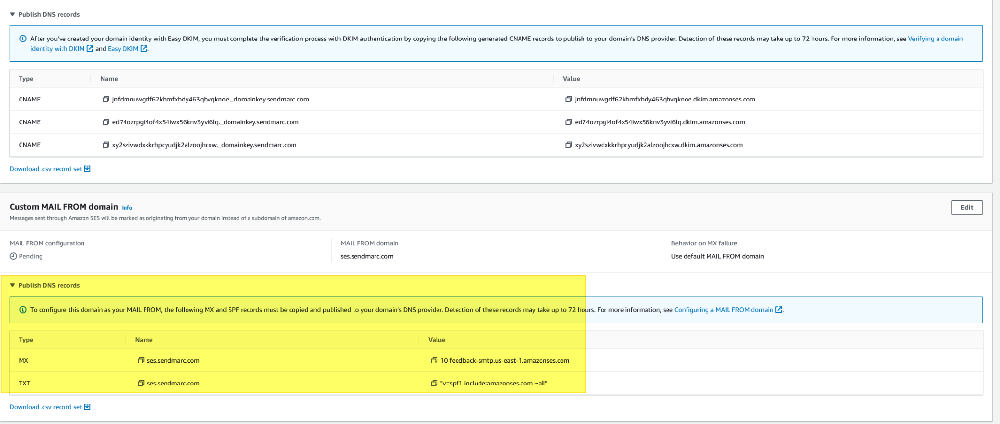 Amazon Dkim Screenshot 2